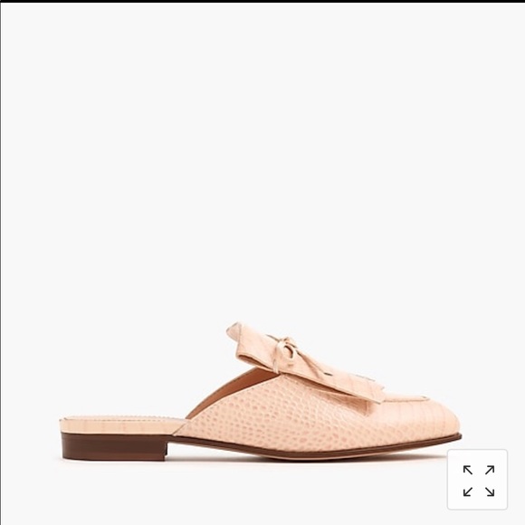 J.Crew Croc Mules- *BRAND NEW* - Picture 5 of 5
